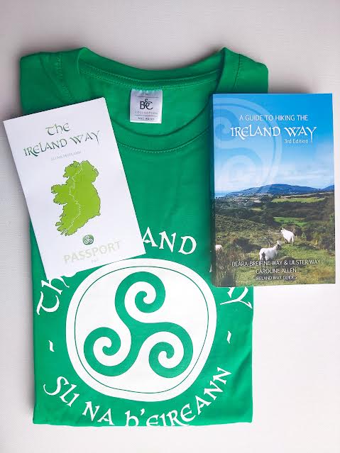 The Ireland Way T-shirt and guidebook