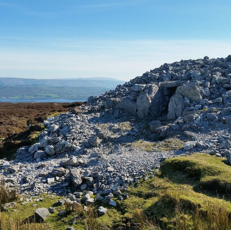Carrowkeel Megalithic Cemetary on the Ireland Way Hiking Trail