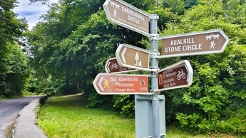 Signposts on the Beara-Breifne Way
