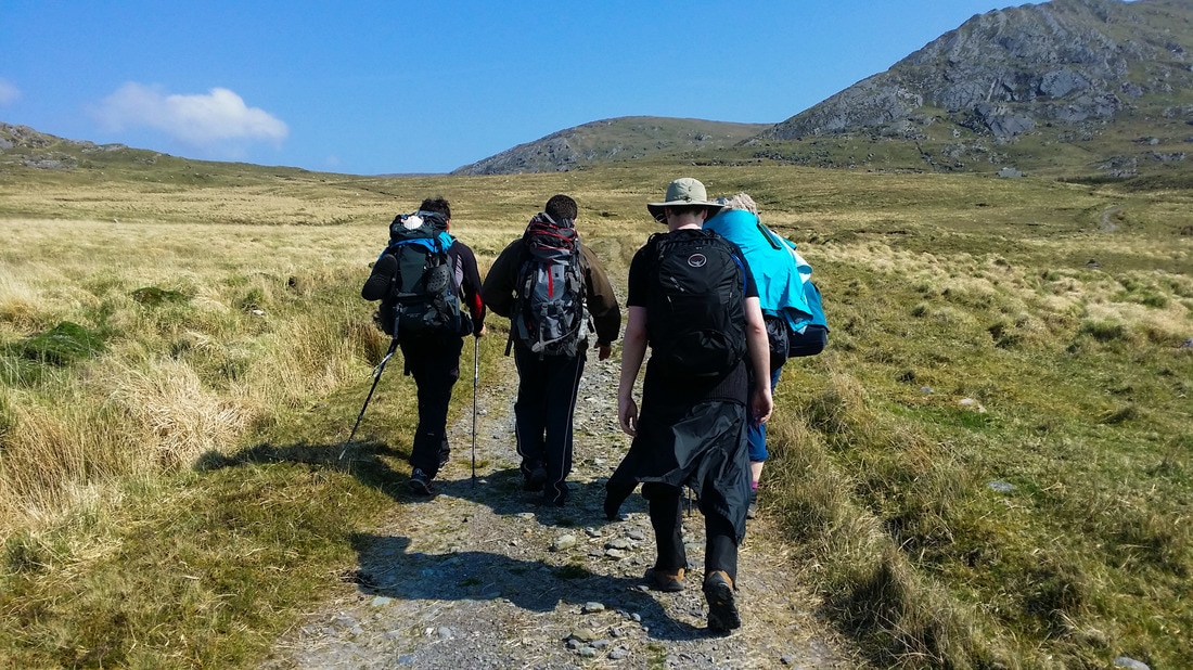 Hikers Beara-Breifne Way Ireland Way hiking trail