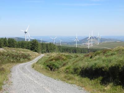 Gneeves Windfarm The Ireland Way