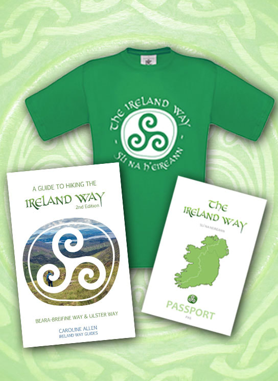The Ireland Way T-shirt and guidebook